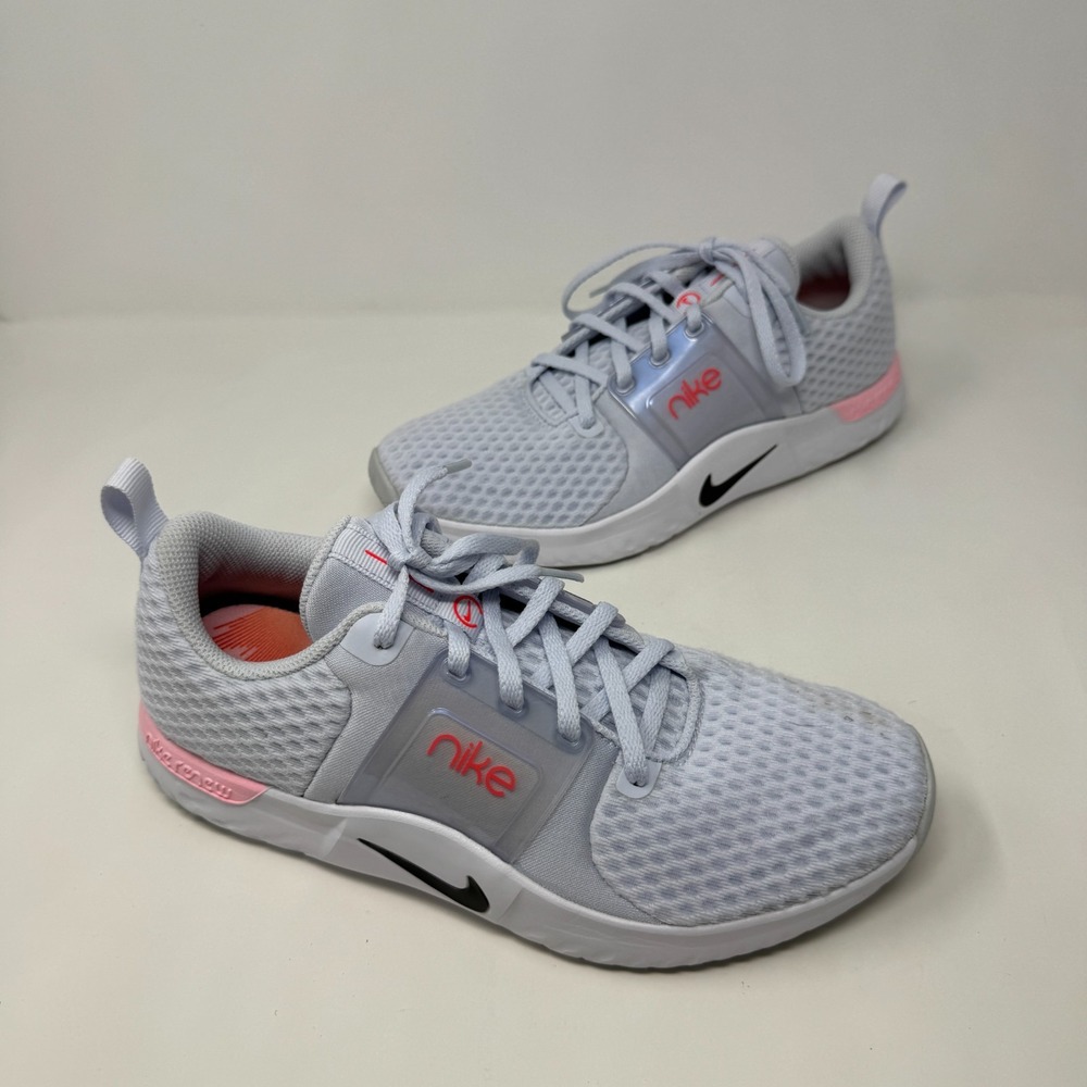 Nike Renew In-Season TR 10 CK2576-007 White Pink Training Shoes Women's Size 8.5